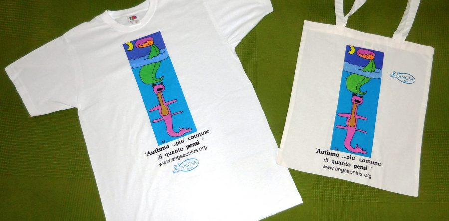 SONO ARRIVATE!!!! T- SHIRT E SHOPPER ANGSA