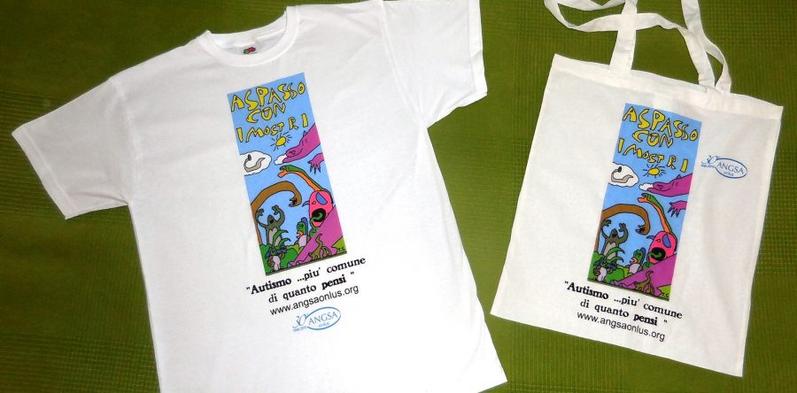 SONO ARRIVATE!!!! T- SHIRT E SHOPPER ANGSA